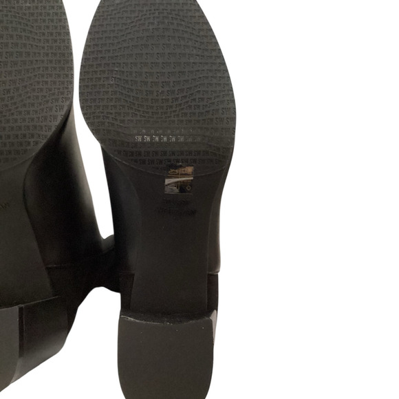 Stuart Weitzman City Block Boot Nappa Leather Over The Knee Boot In Black Size 9 - Picture 13 of 14